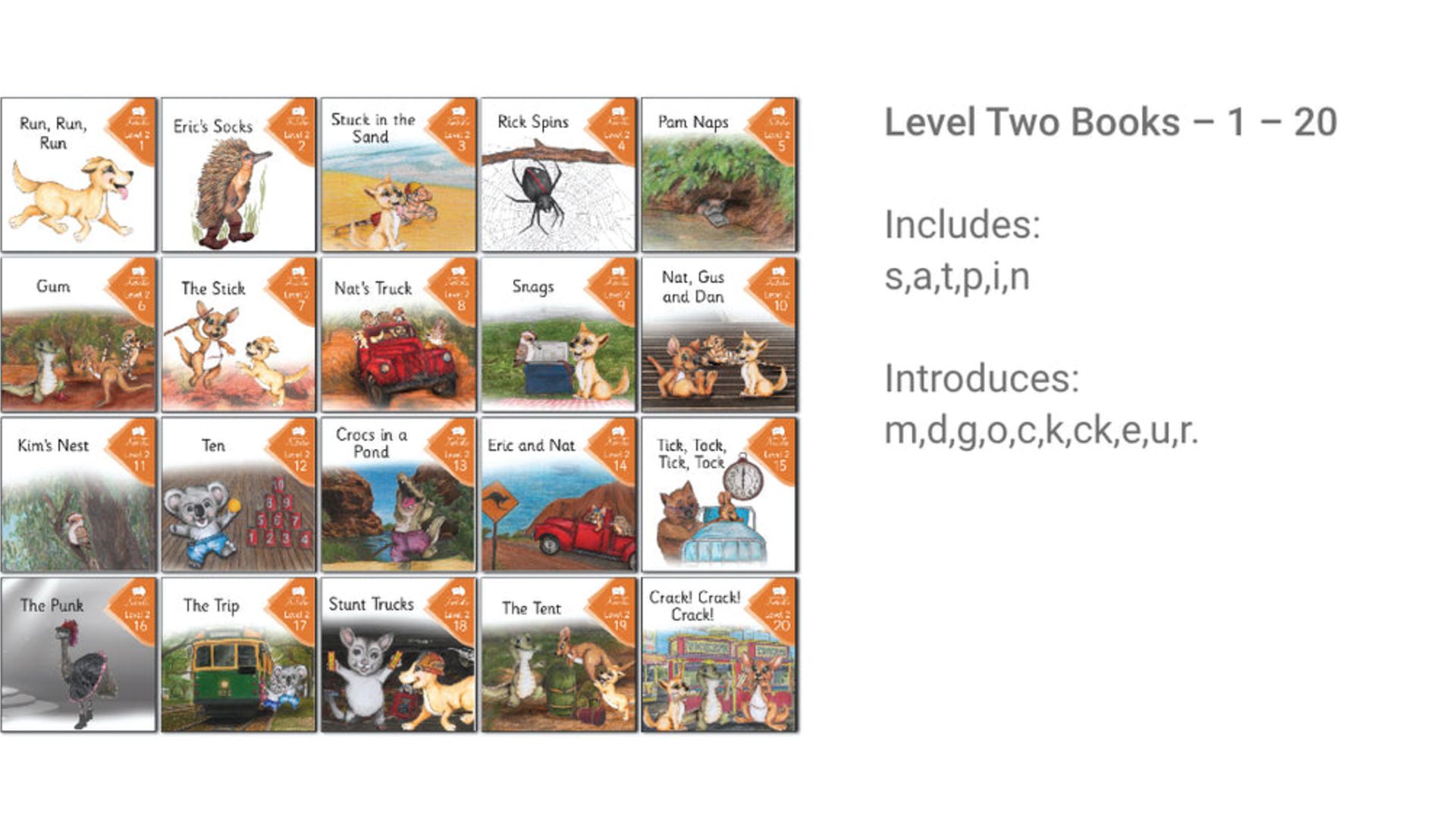 Decodable Readers - Main Fiction