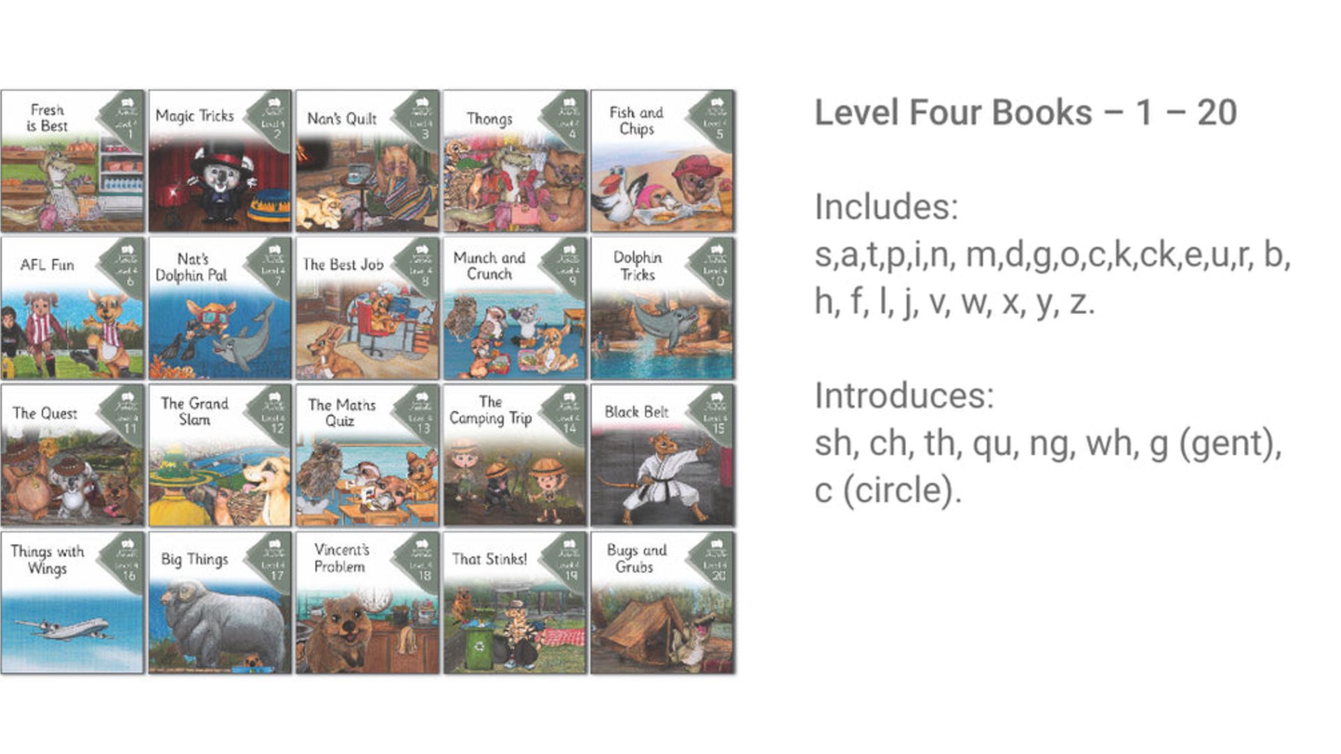 Decodable Readers - Main Fiction