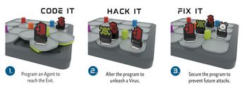Hacker Cybersecurity Logic Game