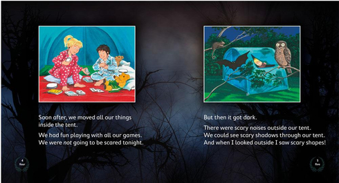Literacy Tower - Level 13 - Fiction - Scary Back Yard Camping - Pack of 6 2770000031882