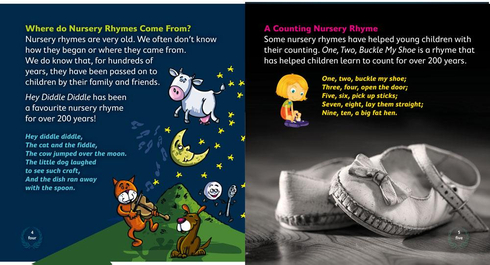 Literacy Tower - Level 13 - Non-Fiction - Nursery Rhymes - Pack of 6 2770000031905