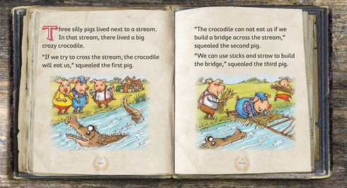 Literacy Tower - Level 15 - Fiction - The Silly Squealing Pigs - Single 9781776500727