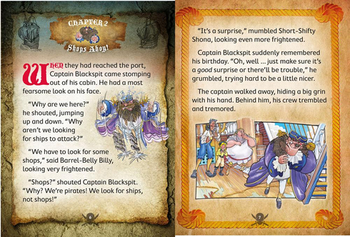 Literacy Tower - Level 24 - Fiction - Blackspit The Buccaneer - Single 9781776501120