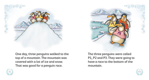 Literacy Tower - Level 9 - Fiction - The Penguin Race - Single 9781776500420