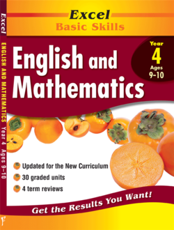 Excel Basic Skills - English and Mathematics Year 4 9781864412758