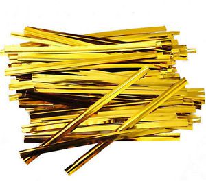 Assorted Metallic Craft Ties (Pack of 200) 9322675060792