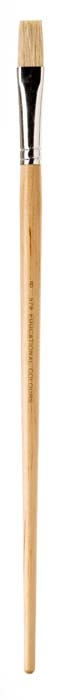 Brush EC Series 579 #8 flat natural bristle  9314289006778