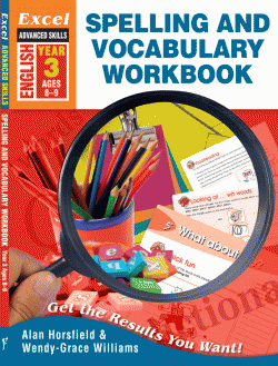 Excel Advanced Skills - Spelling and Vocabulary Workbook Year 3 9781741252606