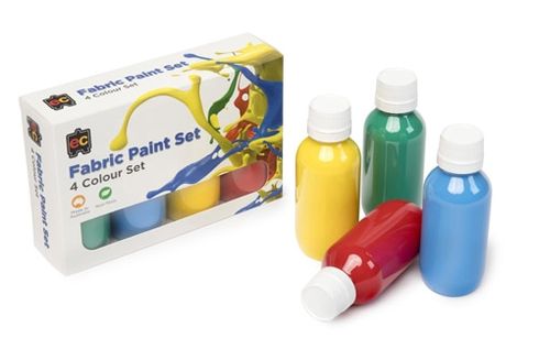 Fabric Paint 100ml Set Of 4 9314289031909