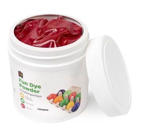 Craft Fun Dye Powder 500gms Orange 9314289004569