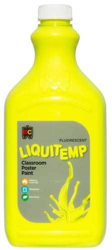 Liquitemp Paint 2L Fluorescent Yellow 9314289001155