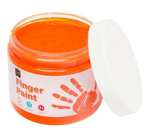 Finger Paint 250ml Orange 9314289026318