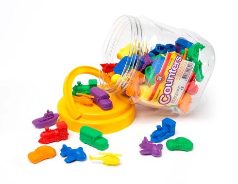 Counters Transport Counters Jar Of 72 9314289026417