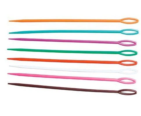 PLASTIC WEAVING NEEDLES 12'S