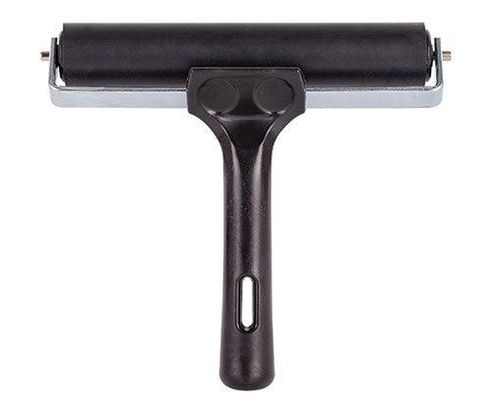 RUBBER LINO ROLLER 150MM HARD