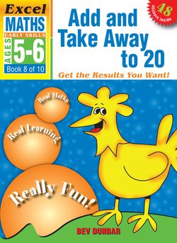 Excel Early Skills - Maths Book 8 Add and Take Away To 20