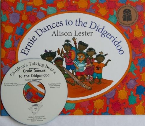Childrens Talking Books: Ernie Dances to the Didgeridoo Listening Post Set (4 Books and 1 CD) 2770000044011