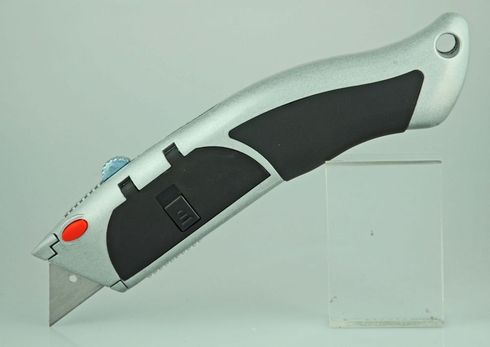 Cutter Utility Alloy Osmer Heavy Duty Auto Load &amp; 10 Spare Blades *Each* 9313023126000