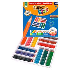 COLOUR PENCILS  PK 144 BIC ECOLUTIONS CLASSPACK 12 X 12 3086124001052