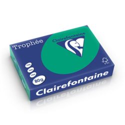 Trophee Copy Paper A4 80gsm Ream 500 Sheets Forest Green
