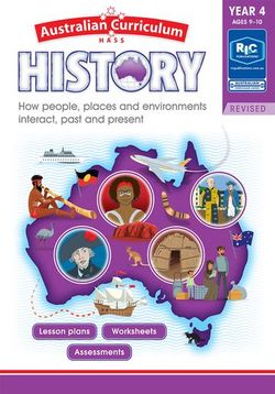 AUSTRALIAN CURRICULUM HISTORY YEAR 4
