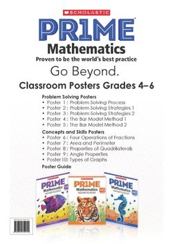 Pr1me Mathematics Posters Set 2 (Grade 4, 5 And 6)