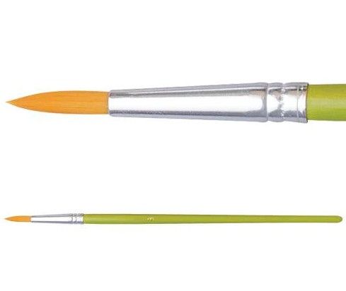 BUDGET TAKLON BRUSH # 8 ROUND 10'S