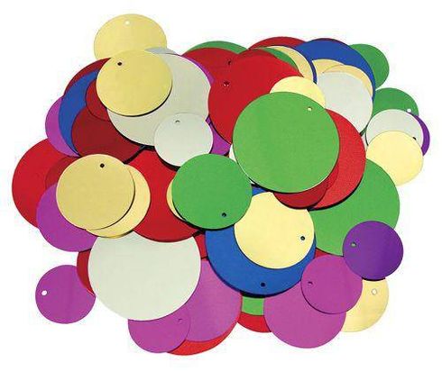 SEQUINS 100'S LARGE ASSORTED
