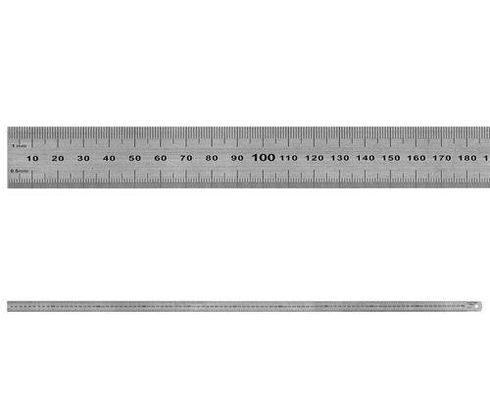RULER 1M STEEL