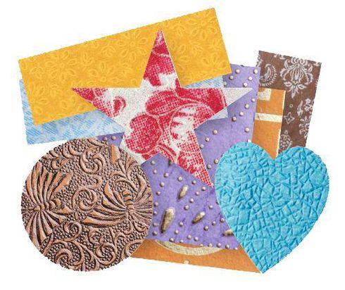 HANDMADE COLLAGE SHAPES 500G