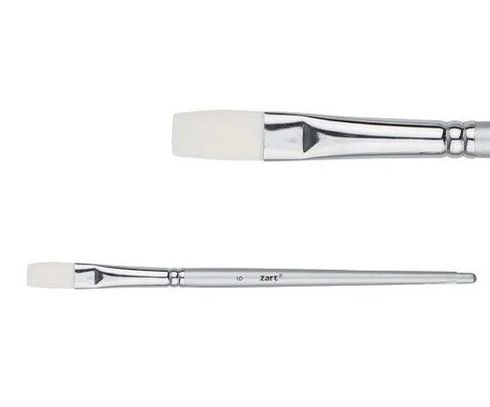 ZART TAKLON BRUSH DYNAMIC FLAT # 6 (12MM)