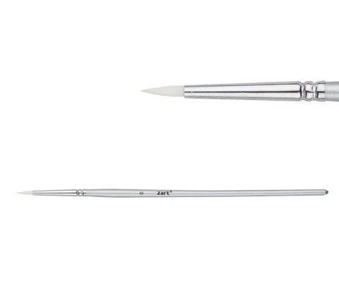 ZART TAKLON BRUSH DYNAMIC ROUND # 0 (2.5MM)