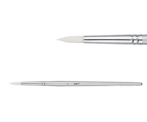 ZART TAKLON BRUSH DYNAMIC ROUND # 2 (4.5MM)