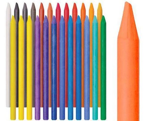 ZART WOODLESS SOFT PASTEL PENCILS 24'S