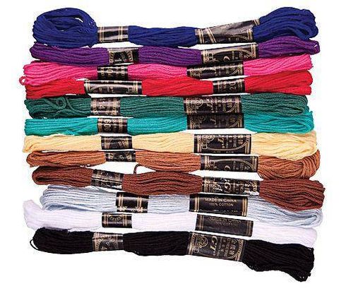STRANDED COTTON 24'S ASST