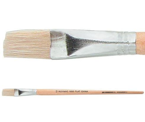 HOG HAIR BRUSH #10 FLAT 12'S