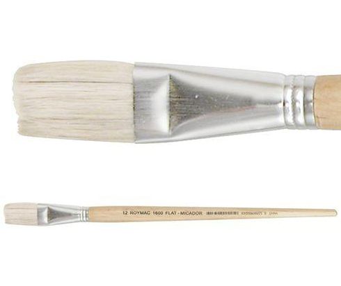 HOG HAIR BRUSH #12 FLAT 12'S