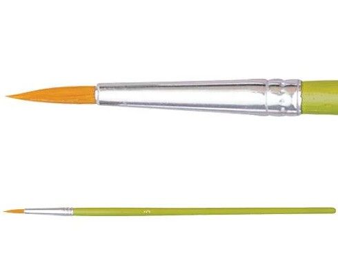 BUDGET TAKLON BRUSH # 6 ROUND 10'S