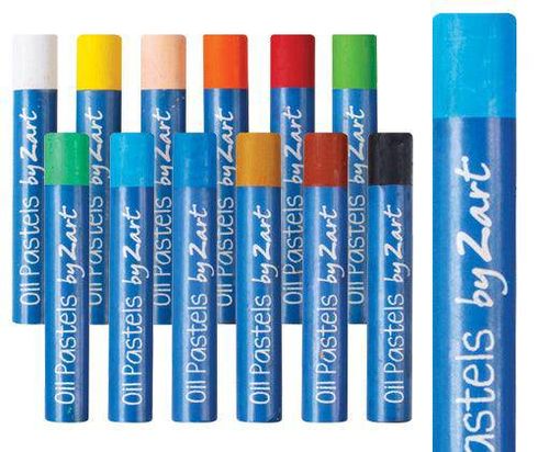 BASICS OIL PASTELS LARGE 432'S