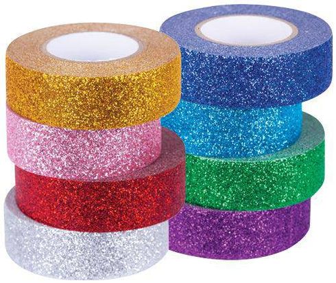 WASHI TAPE 8'S GLITTER