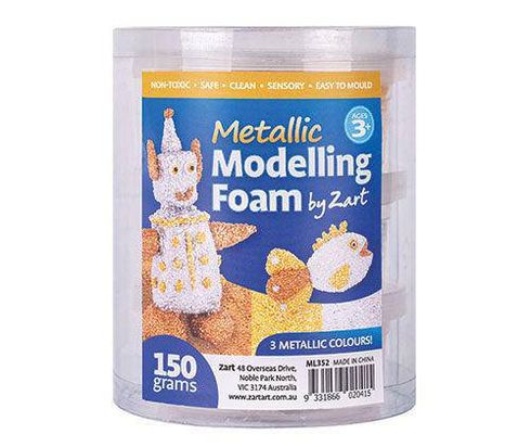 MODELLING FOAM 150G (3 X 50G) METALLIC