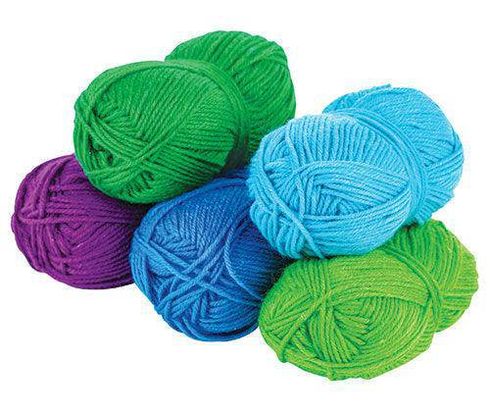 ACRYLIC WOOL ASST 5'S COOL