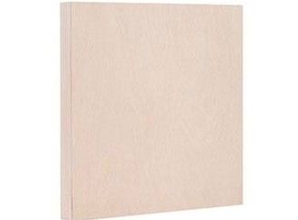 WOODEN PAINTING PANEL 20 X 20CM