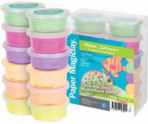 PAPER MAGICLAY 240G NEON COLOURS