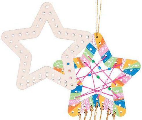 WOODEN WEAVING STAR 10S