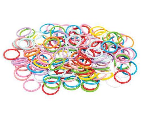 JUMP RINGS 10MM COLOURED 200S