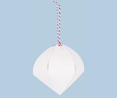 CARDBOARD 3D BAUBLES 10S