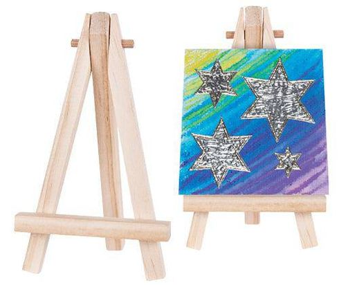 WOODEN EASEL MINI 10 X 12.5CM 10S