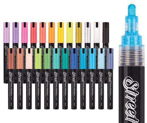 STREET PAINT MARKERS BY ZART 24S