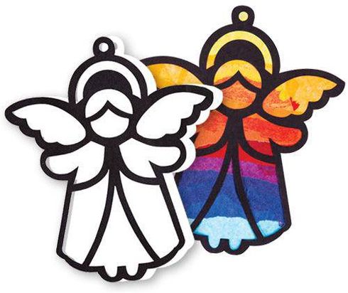 STAINED GLASS ANGELS 10